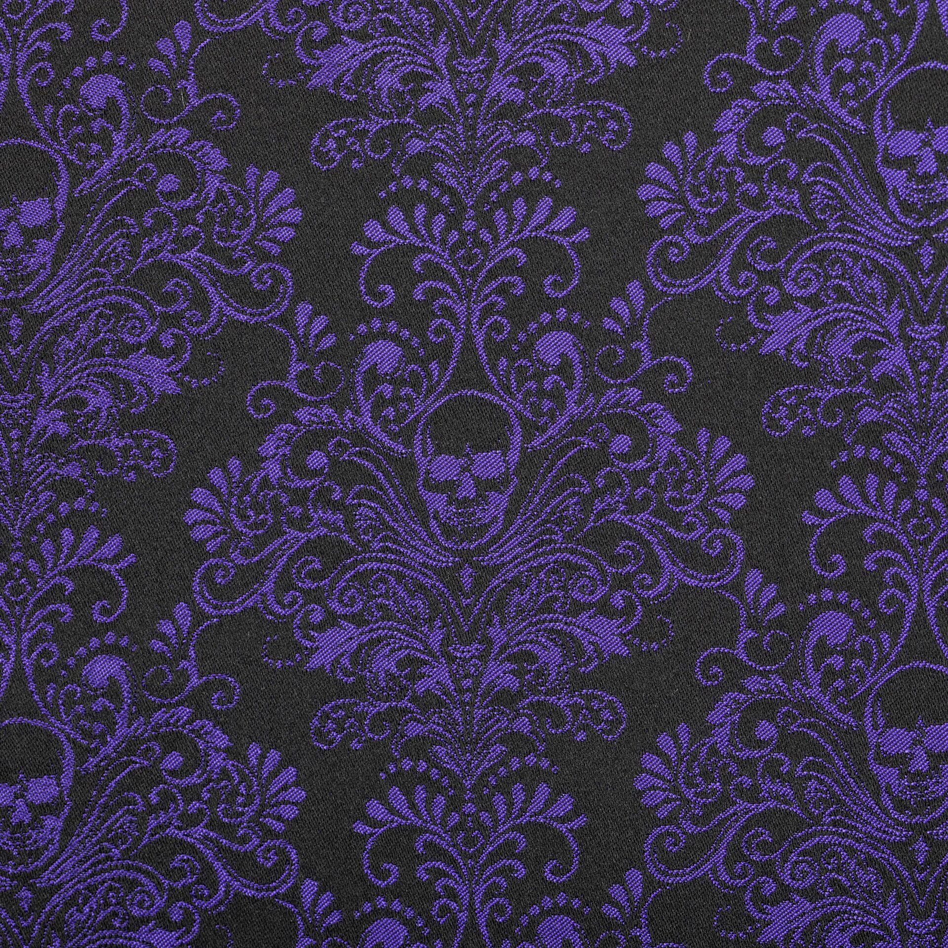 5 1 gothic stoff totenkopf jaqcuard violett darkdreamcollection hellyesweddings k